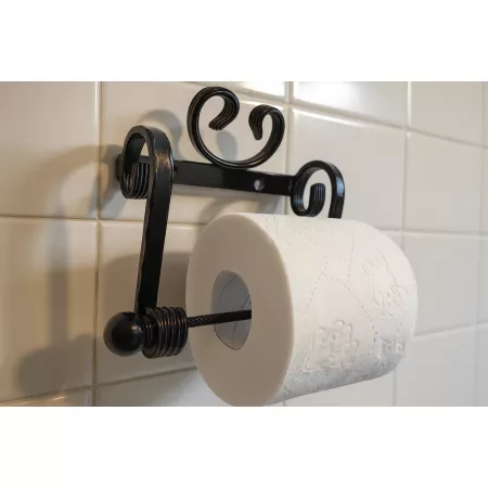 Wieszak na Papier Toaletowy Kuty – Ręcznie Wykonany z Metalu